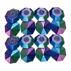 Puszka do noseworku w kształcie diamentu