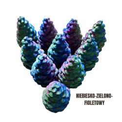 Puszka do noseworku w kształcie szyszki