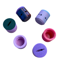 Okrągła puszka do noseworku 2 cm