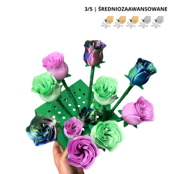 Puszka do noseworku w kształcie róży