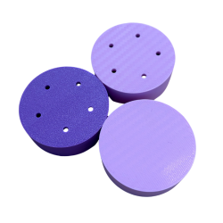 Zestaw 6 sztuk okrągłych puszek do noseworku 5 cm z silnym magnesem